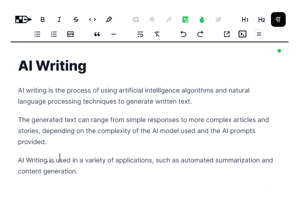 Benefits of AI Writing for Blogging