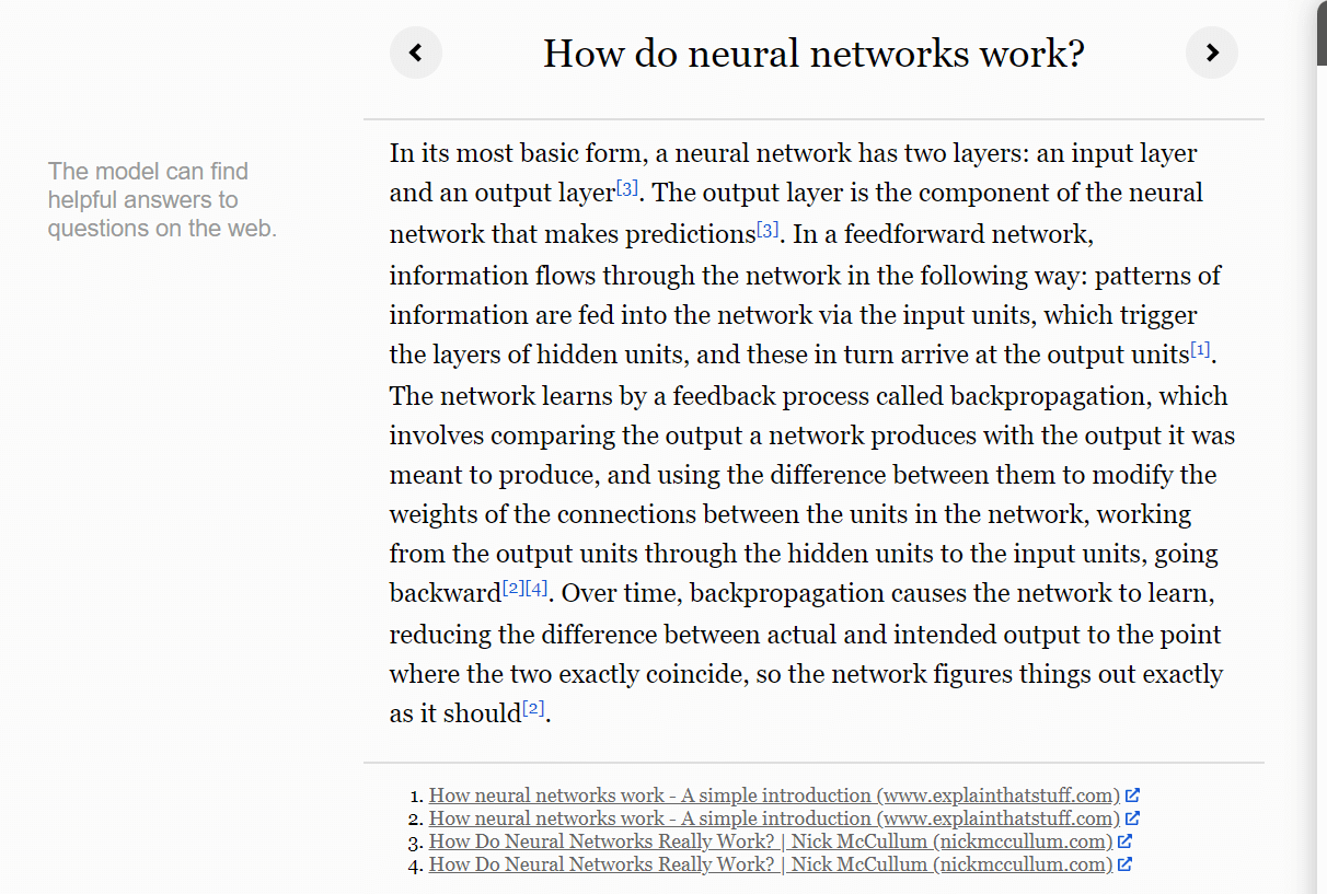 WebGPT Answers example 1
