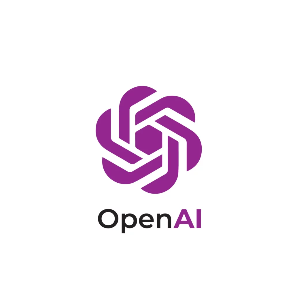 OpenAI Company logo purple
