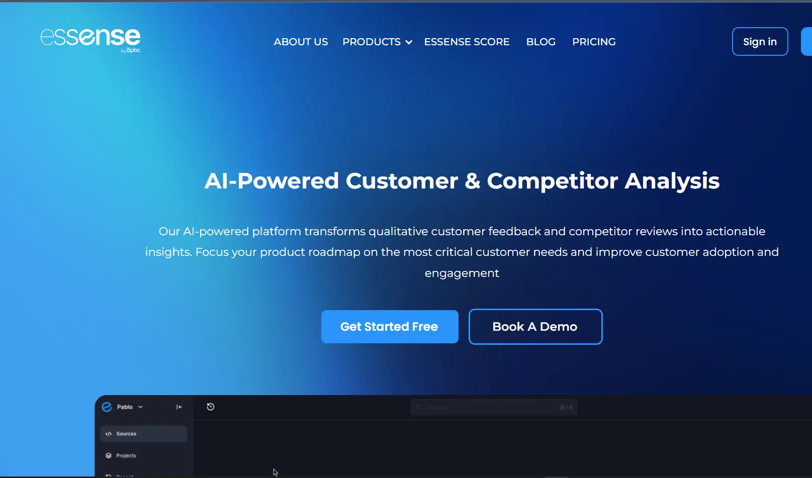 Ways to make money with AI market research Essence.io