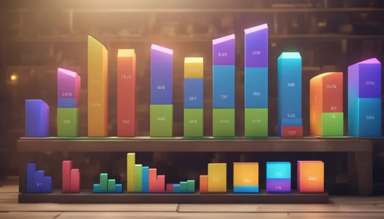 A colorful bar graph showing Baidu Ernie Bot statistics
