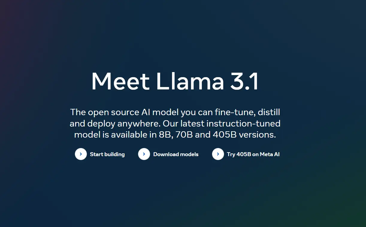 Llama 3.1 Opensource large language model